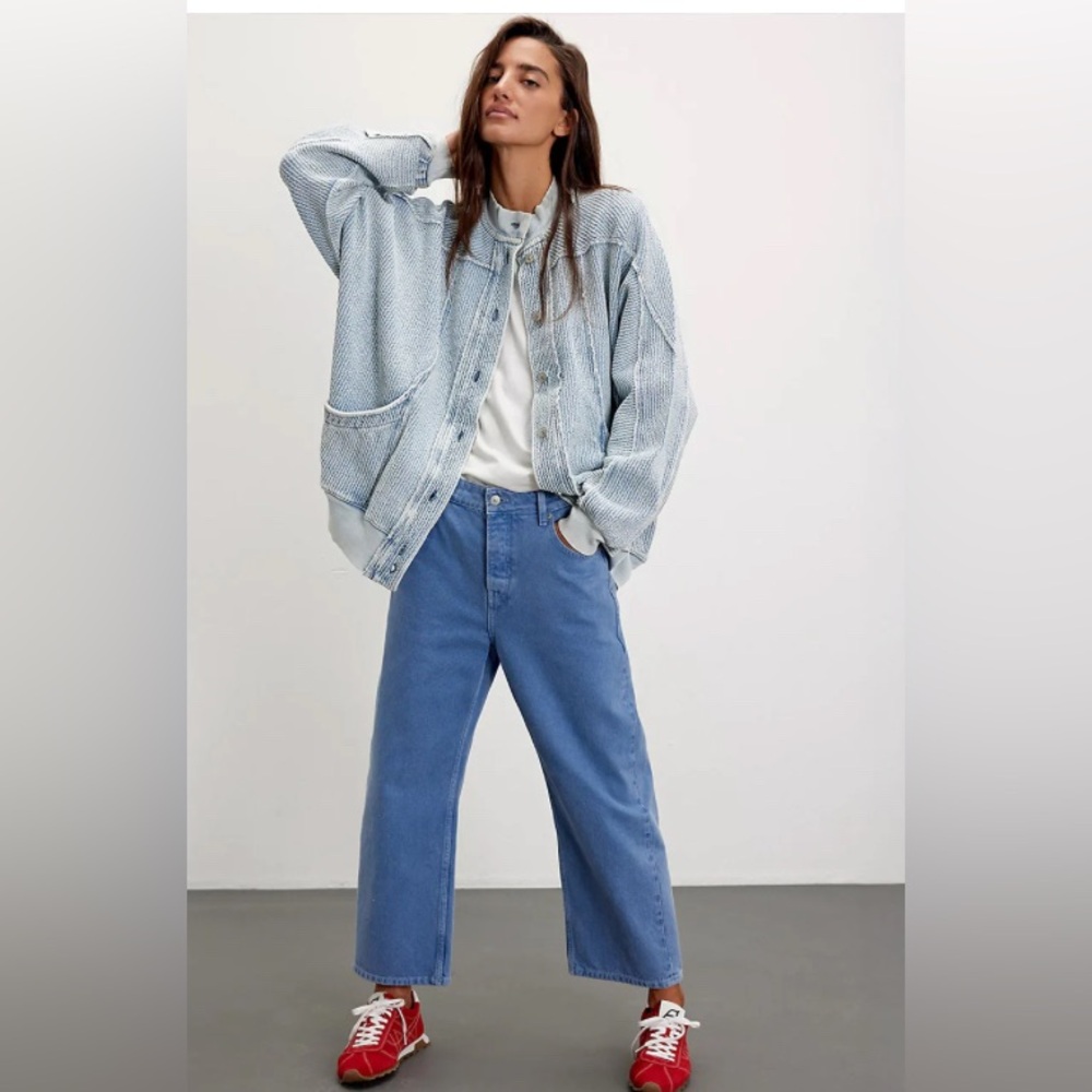 FREE PEOPLE x We The Free Deep Trance Dropped Boyfriend Jeans size 30